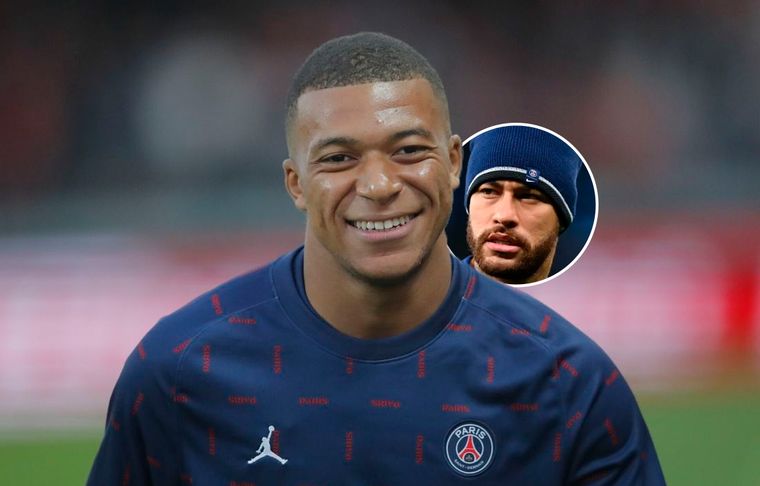 Mbappé y Neymar El francés no tendría la mejor relación con el brasileño.