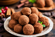 Delicias de chocolate saludables: trufas sin azúcar Foto: Shutterstock