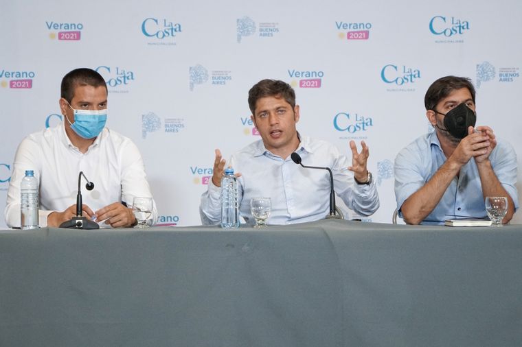 Kicillof habló de los peligros del rebrote. Foto: Télam