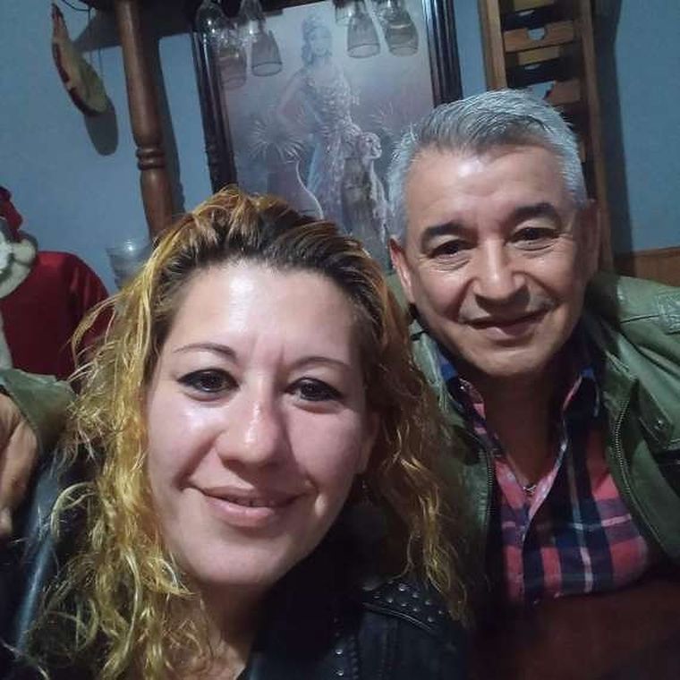 Ivana Molina junto a Carlos Díaz Vílchez. Ivana Molina junto a Carlos Díaz Vílchez.