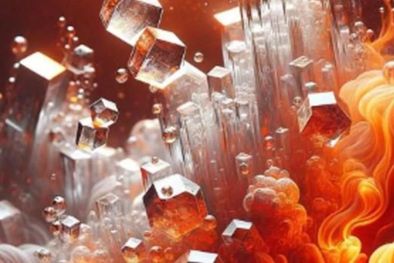 MDZol | El agua que llega hasta el núcleo genera una potente reacción química Foto: BBC