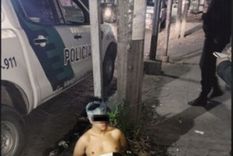 El joven tenía una réplica de un arma de fuego cuando lo detuvieron