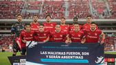 La burla de Independiente a Boca en la presentación de Walter Mazzanti. La burla de Independiente a Boca en la presentación de Walter Mazzanti.