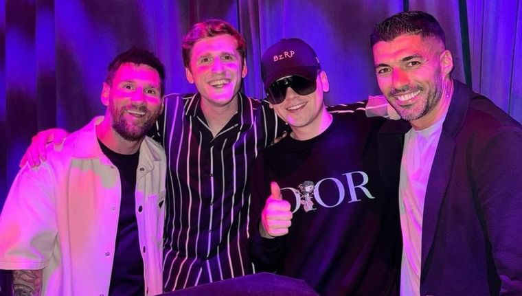 Messi celebró a full el cumpleaños de Antonela Foto: Instagram @leomessi