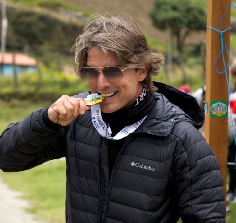 Fue al estreno de la película y llamó la atención.