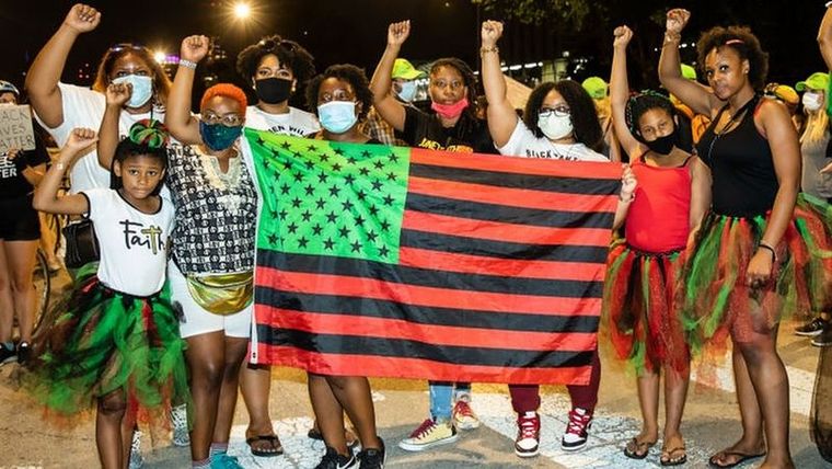 En el último año la conmemoración de Juneteenth cobró especial relevancia con las manifestaciones contra el racismo en EE.UU. Foto: GETTY IMAGES