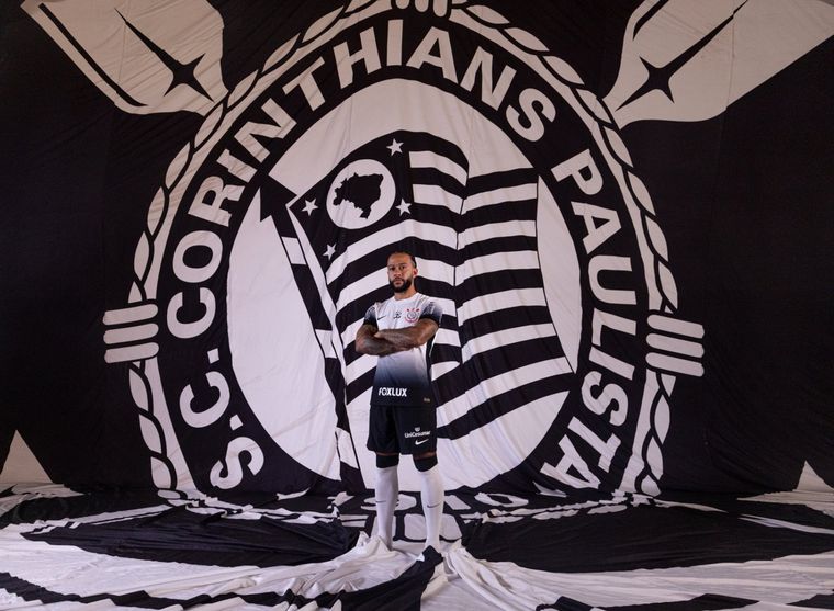 Memphis, el nuevo refuerzo estelar del Corinthians. Foto: @Sudamericana