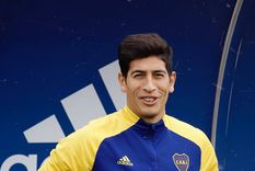 Esteban Andrada regresó esta semana a las prácticas. Foto: Boca Juniors Esteban Andrada regresó esta semana a las prácticas. Foto: Boca Juniors