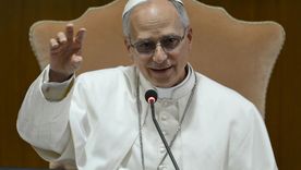 El papa León XIV, desde el Vaticano, viene pidiendo el fin de la barbarie de las guerras. Foto: Efe