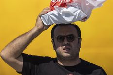 En Turquía, Irak, Irán y el Golfo Pérsico se registraron cifras por encima de los 60 grados. Foto: EFE