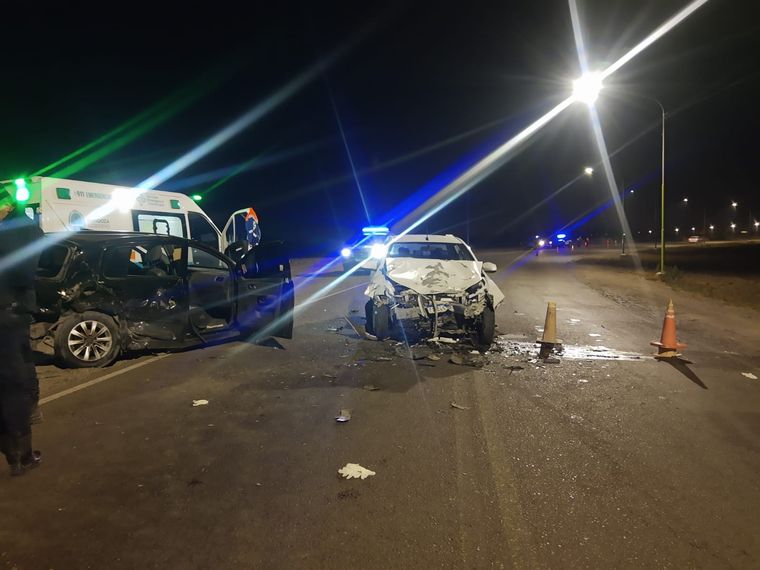 Grave accidente en Lavalle. Foto: Gentileza