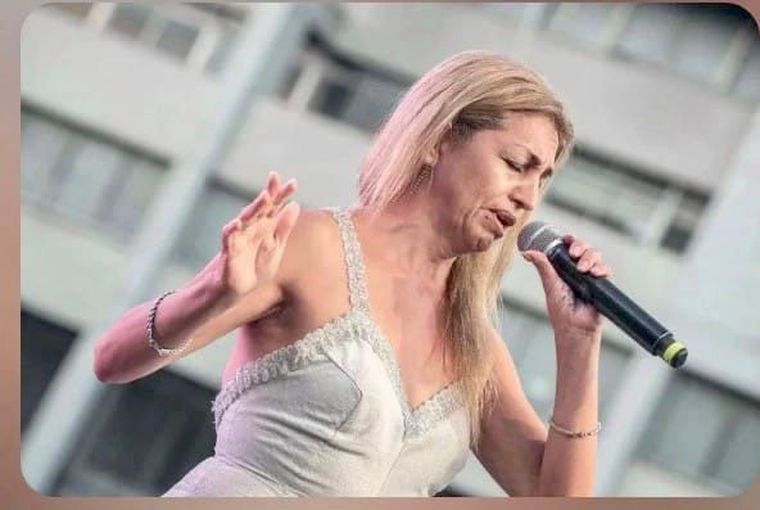 La cantante María Alejandra Peralta. La cantante María Alejandra Peralta.