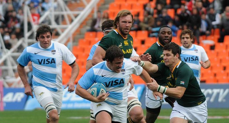 El Euse jugó un partido tremendo ante Sudáfrica. Foto: Pachy Reynoso/MDZ
