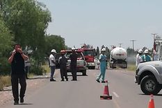 Cortaron el tránsito y desvían a los conductores por una pérdida de gas.