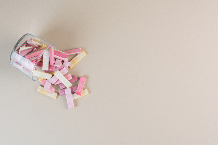 Los chicles son dulces muy demandados en el mercado Foto: FREEPIK