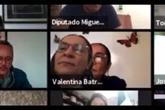 una diputada mexicana uso una foto para fingir que estaba en una sesion virtual