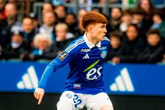 El Racing de Estrasburgo aún no perdió por Ligue 1 desde la llegada de Barco. Foto: @colo.barco El Racing de Estrasburgo aún no perdió por Ligue 1 desde la llegada de Barco. Foto: @colo.barco