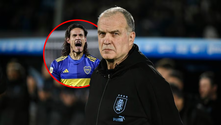Bielsa convocará a Cavani nuevamente. Foto: MDZ