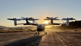 El avión eVTOL de Joby Aviation puede despegar y aterrizar como un helicóptero pero volar como un avión. Foto: Joby Aviation