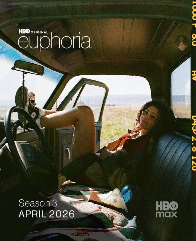 El póster de la nueva temporada de Euphoria. El póster de la nueva temporada de Euphoria.
