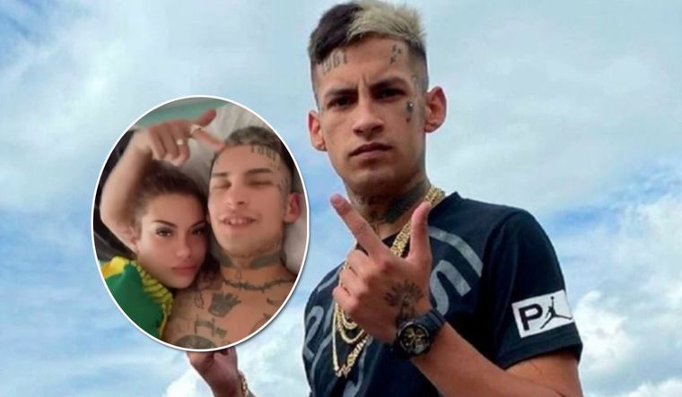 La nueva novia de L-Gante reaccionó al posteo del músico. Foto: Captura Instagram