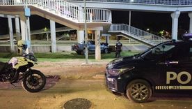 El choque ocurrió a la altura del barrio La Gloria. El choque ocurrió a la altura del barrio La Gloria.