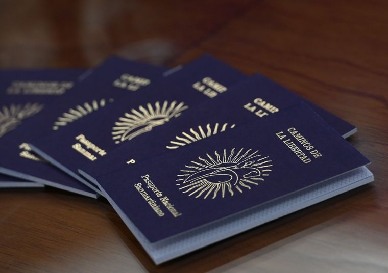 El Pasaporte Nacional Sanmartiniano. Foto: X @alfredocornejo