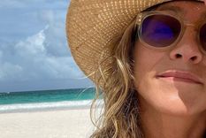 Vacaciones La actriz disfrutó unos días de playa y lució su figura.