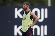 Munian se desgarró cuando se preparaba para debutar en el Apertura ante Talleres. Foto: @SanLorenzo Munian se desgarró cuando se preparaba para debutar en el Apertura ante Talleres. Foto: @SanLorenzo