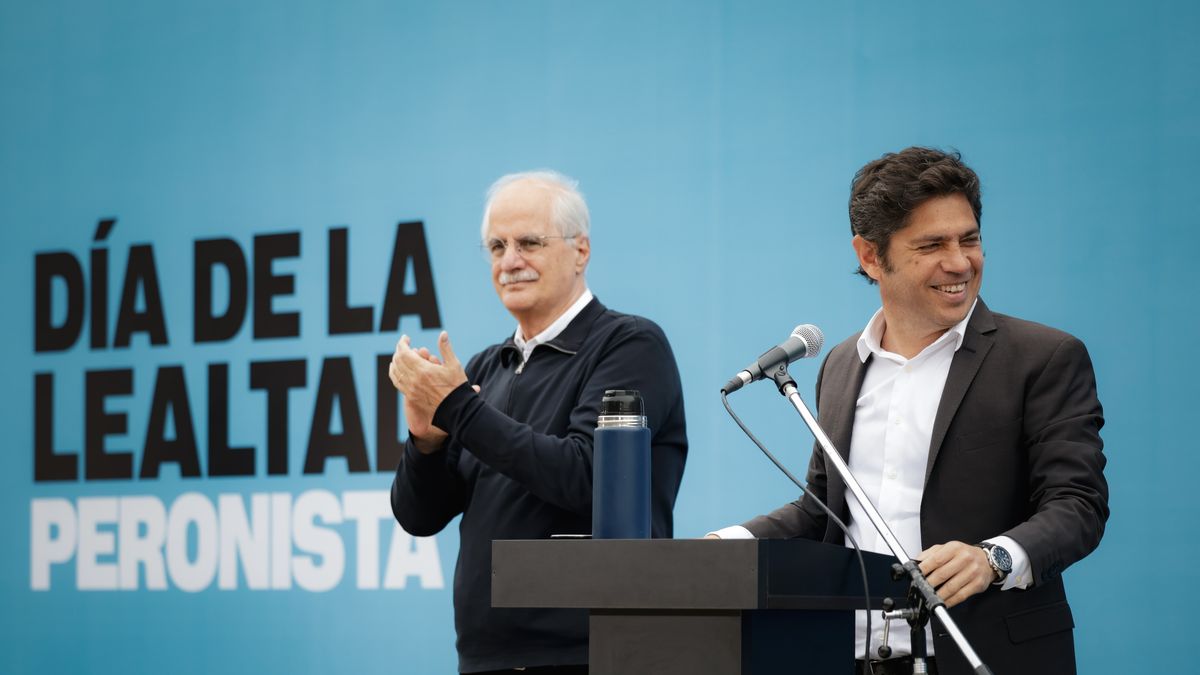 Día de la Lealtad: Axel Kicillof, con acto propio, fue al hueso contra Javier Milei