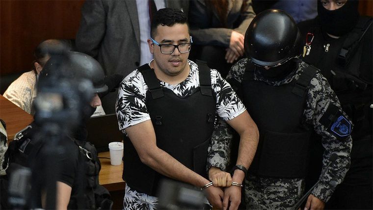 Ariel Guille Cantero desafió a los jueces en el comienzo del juicio en su contra.