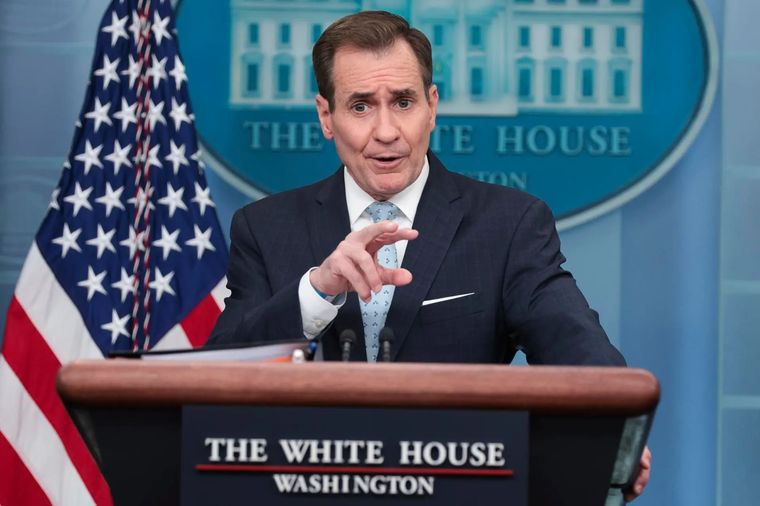 John Kirby Portavoz del Consejo de Seguridad Nacional de la Casa Blanca Foto: EFE