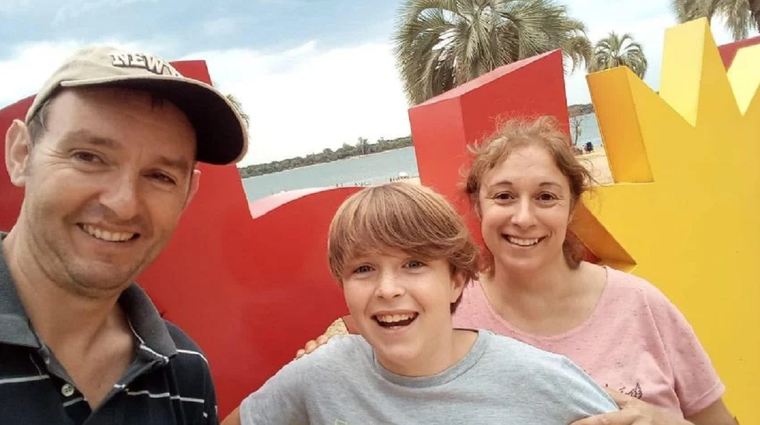 Diego Reddy, Ignacio Reddy y María Eugenia Suárez, víctimas del triple crimen de Chascomús Foto: Archivo MDZ