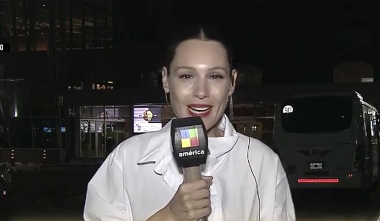 Pampita terminó de aclarar los tantos respecto a su cruce con Mar Tarrés Foto: Captura TV