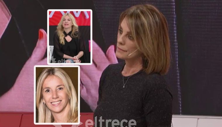 QUE FEO. LA EX DE MITRE NO SE PUEDE NI VER CON SUS HIJAS.