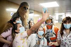 El traje de Rodrigo está aprobado por Disney y Lucasfilm Foto: Instagram @chewbaccaargentina