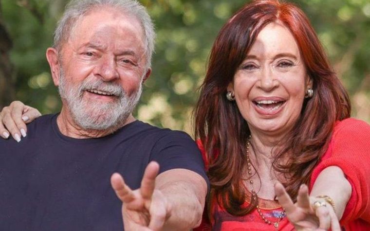 Lula da Silva se solidarizó con Cristina Fernández de Kirchner: A seguir luchando.