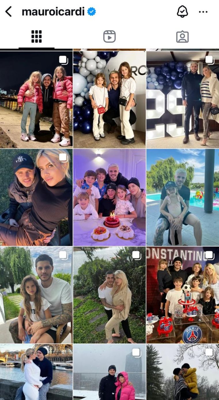 El deportista desarchivó varios posteos donde aparece junto a la conductora. El deportista desarchivó varios posteos donde aparece junto a la conductora.