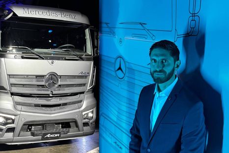 Entrevista a Juan Pablo Biau Cristaldo, gerente de Ventas de Mercedes-Benz Camiones. Entrevista a Juan Pablo Biau Cristaldo, gerente de Ventas de Mercedes-Benz Camiones.