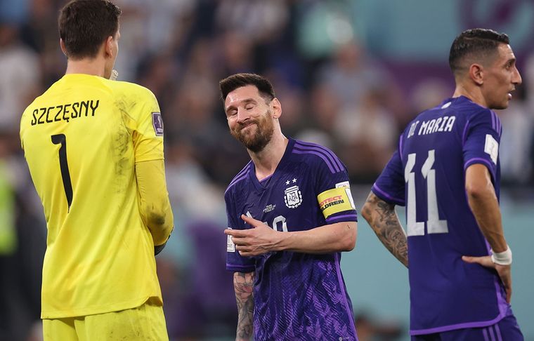 Messi se transformó en el segundo jugador en la historia de los Mundiales en fallar dos penales en tiempo reglamentario. Foto: EFE