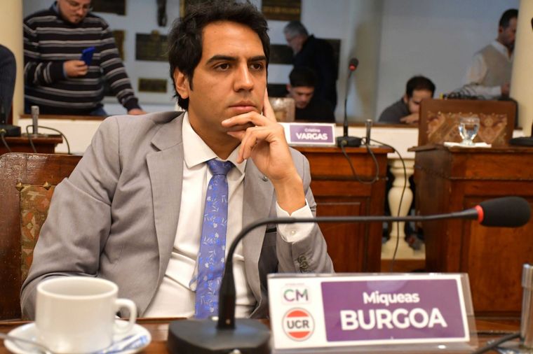 Miqueas Burgoa integra el bloque de concejales de Cambia Mendoza en Guaymallén. Foto: Prensa Guaymallén