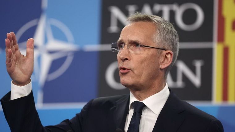 Jens Stoltenberg sigue apostando fuerte en la guerra europea. Foto: LaInformación.