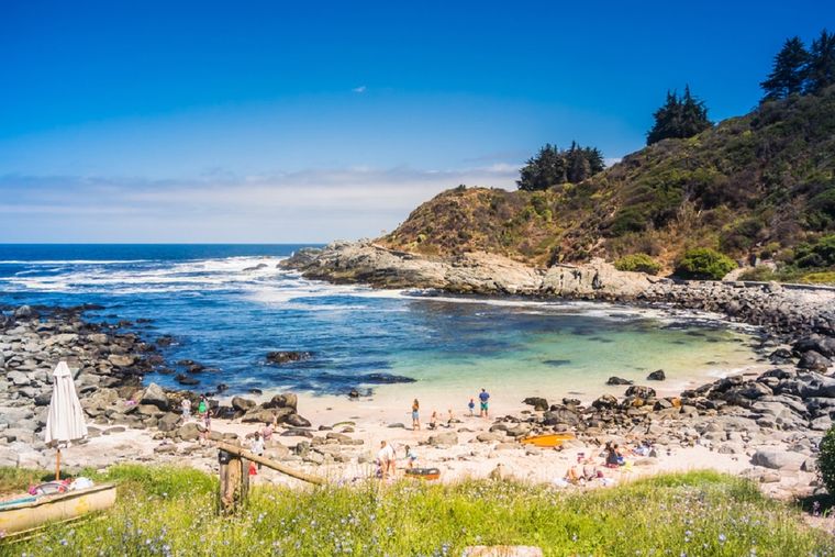 El Caribe chileno de la Región de Valparaíso está muy cerca de Reñaca Foto: Shutterstock