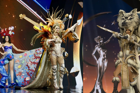 Este miércoles, todas las participantes desfilaron con trajes típicos, trajes de baño y vestidos de gala. Este miércoles, todas las participantes desfilaron con trajes típicos, trajes de baño y vestidos de gala.