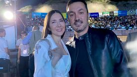 Cristina Pérez y Luis Petri. No te pierdas la galería de fotos, al final de la nota. Foto: FEDE CROCE / MDZ