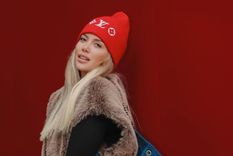 Wanda disfruta de sus vacaciones.