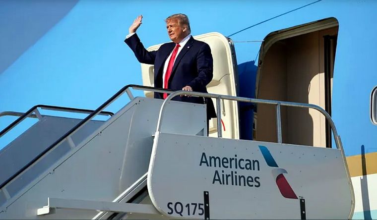 Donald Trump deja fuera de su viaja a un prestigioso diario de Estados Unidos. Foto EFE