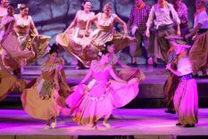 El espectáculo duró más de una hora. Foto: Santiago Tagua/MDZ.