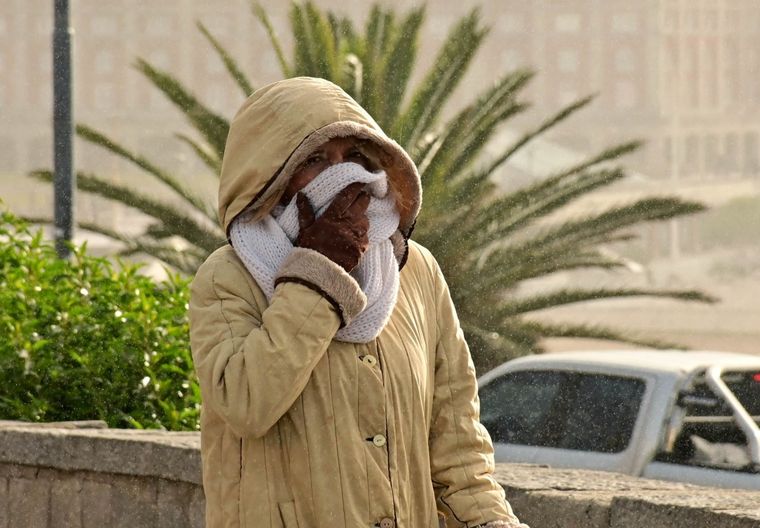 Se esperan bajas temperaturas para este viernes. Foto: Noticias Argentinas