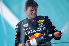 formula 1 en miami: la increible cantidad de botellas de espumante que llevo el patrocinador